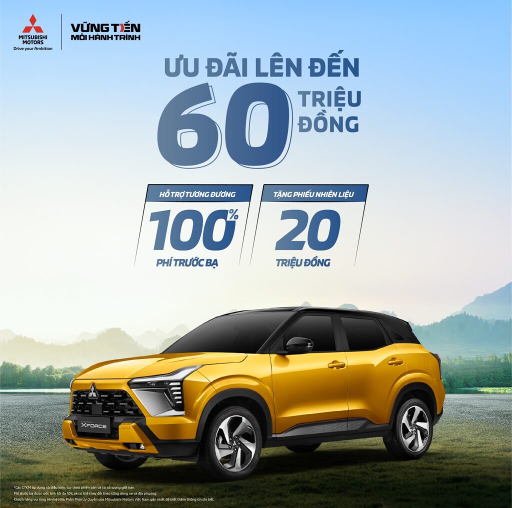 CHƯƠNG TRÌNH KHUYẾN MÃI MUA XE THÁNG 08/2025